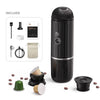 ME2218 Mini 2-In-1 Italian Capsule Coffee Machine Fully Automatic Heating Portable for Home Outdoor Sports Tour Travel