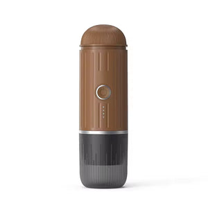 ME2218 Mini 2-In-1 Italian Capsule Coffee Machine Fully Automatic Heating Portable for Home Outdoor Sports Tour Travel