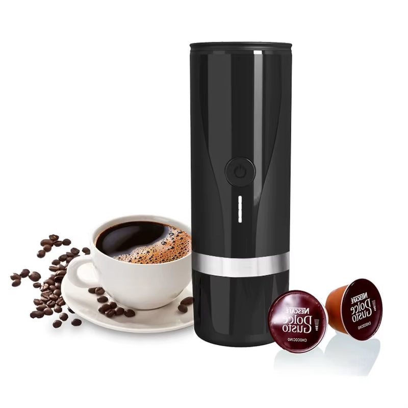All in One Design USB Charging Fully Automatic Mini Capsule Instant Coffee Machine Italian 12V Portable Espresso Machine OEM 5V