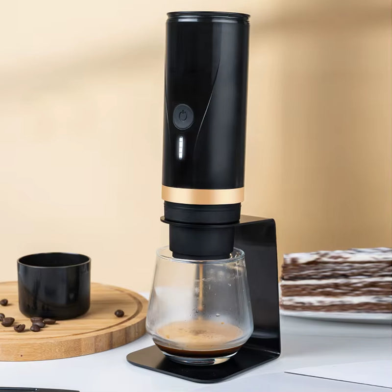 All in One Design USB Charging Fully Automatic Mini Capsule Instant Coffee Machine Italian 12V Portable Espresso Machine OEM 5V